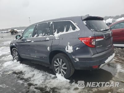 Drugie zdjęcie samochodu z przodu: 2020 HONDA PILOT EXL VIN:5FNYF6H51LB048889 - miniatura