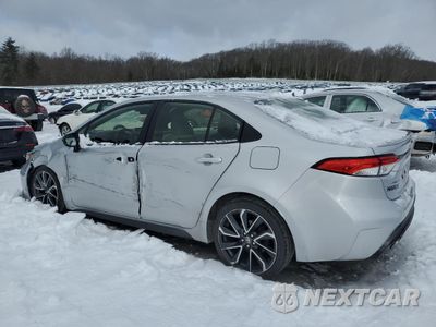 Drugie zdjęcie samochodu z przodu: 2020 TOYOTA COROLLA SE VIN:JTDS4RCE8LJ021895 - miniatura