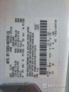 Zdjęcie 13 z 13 samochodu: 2014 FORD TRANSIT CONNECT XL VIN:NM0LS7E70E1172274 - miniatura