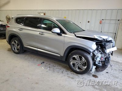 Czwarte zdjęcie samochodu z boku: 2021 HYUNDAI SANTA FE SEL VIN:5NMS24AJ1MH355749 - miniatura