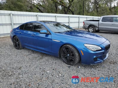 Czwarte zdjęcie samochodu z boku: 2018 BMW 650 I GRAN COUPE VIN:WBA6D4C5XJD985976 - miniatura