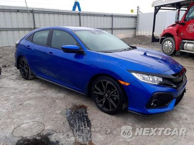 Czwarte zdjęcie samochodu z boku: 2019 HONDA CIVIC SPORT VIN:SHHFK7H48KU227234 - miniatura