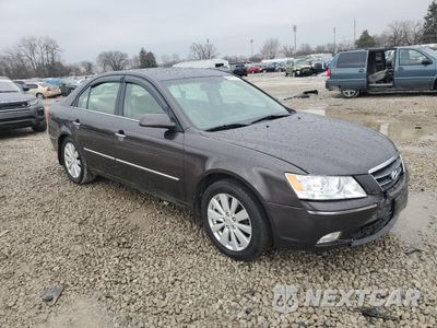Czwarte zdjęcie samochodu z boku: 2009 HYUNDAI SONATA SE VIN:5NPEU46C49H567962 - miniatura