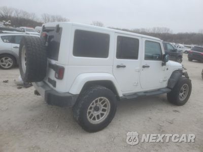 Trzecie zdjęcie samochodu z tyłu: 2013 JEEP WRANGLER UNLIMITED SAHARA VIN:1C4BJWEG9DL585700 - miniatura