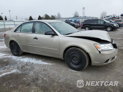 Czwarte zdjęcie samochodu z boku: 2010 HYUNDAI SONATA GLS VIN:5NPET4ACXAH580567 - miniatura