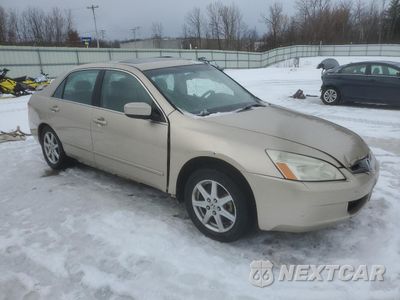 Czwarte zdjęcie samochodu z boku: 2004 HONDA ACCORD EX VIN:1HGCM66864A072453 - miniatura