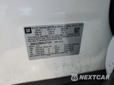 Zdjęcie 13 z 13 samochodu: 2017 CHEVROLET TRAX 1LT VIN:3GNCJLSB0HL217418 - miniatura