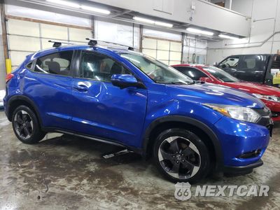 Czwarte zdjęcie samochodu z boku: 2018 HONDA HR-V EXL VIN:3CZRU6H78JM725600 - miniatura