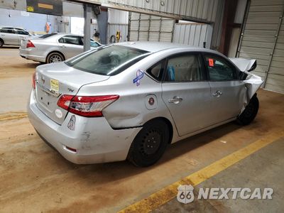 Trzecie zdjęcie samochodu z tyłu: 2015 NISSAN SENTRA S VIN:3N1AB7AP4FY247395 - miniatura