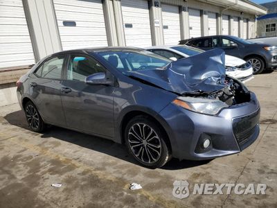 Czwarte zdjęcie samochodu z boku: 2014 TOYOTA COROLLA L VIN:5YFBURHE5EP146358 - miniatura