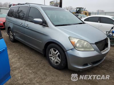 Czwarte zdjęcie samochodu z boku: 2006 HONDA ODYSSEY EXL VIN:5FNRL38796B011980 - miniatura