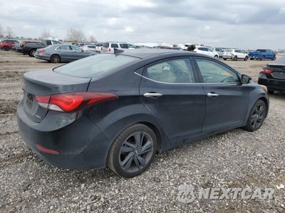 Trzecie zdjęcie samochodu z tyłu: 2014 HYUNDAI ELANTRA SE VIN:KMHDH4AE8EU140854 - miniatura