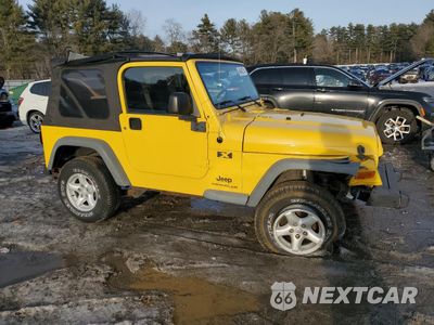 Czwarte zdjęcie samochodu z boku: 2006 JEEP WRANGLER X VIN:1J4FA39SX6P706884 - miniatura