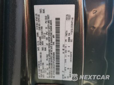 Zdjęcie 15 z 15 samochodu: 2015 FORD ESCAPE SE VIN:1FMCU9GX1FUA90586 - miniatura