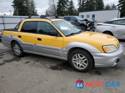 Czwarte zdjęcie samochodu z boku: 2003 SUBARU BAJA SPORT VIN:4S4BT62C337111563 - miniatura