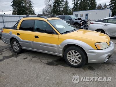 Czwarte zdjęcie samochodu z boku: 2003 SUBARU BAJA SPORT VIN:4S4BT62C337111563 - miniatura