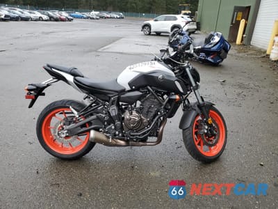 2020 YAMAHA MT07 JYARM27E2LA006210 - główne zdjęcie licytacji z USA - miniatura