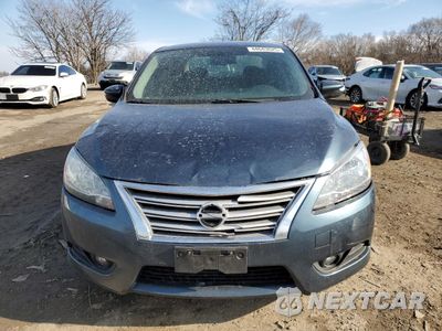 Piąte zdjęcie samochodu w środku: 2013 NISSAN SENTRA S VIN:3N1AB7AP7DL621105 - miniatura