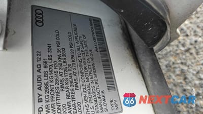 Zdjęcie 10 z 10 samochodu: 2023 AUDI Q7 PREMIUM PLUS VIN:WA1LXBF74PD010293 - miniatura