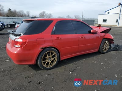 Trzecie zdjęcie samochodu z tyłu: 2005 SAAB 9-2 AERO VIN:JF4GG22645G056229 - miniatura