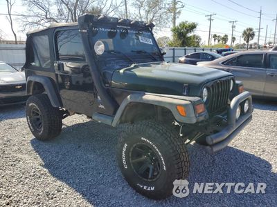 Czwarte zdjęcie samochodu z boku: 1997 JEEP WRANGLER / TJ SPORT VIN:1J4FY19S6VP474444 - miniatura