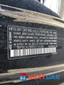 Zdjęcie 12 z 12 samochodu: 2009 PORSCHE BOXSTER VIN:WP0CA29889S710280 - miniatura