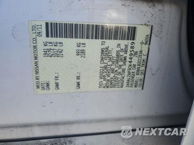 Zdjęcie 12 z 12 samochodu: 2012 NISSAN ALTIMA BASE VIN:1N4AL2AP3CN449589 - miniatura
