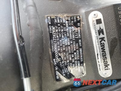 Zdjęcie 10 z 11 samochodu: 2017 KAWASAKI ZX1000 Z VIN:JKAZXCZ12HA000050 - miniatura