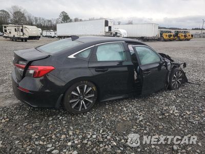 Trzecie zdjęcie samochodu z tyłu: 2024 HONDA CIVIC EX VIN:2HGFE1F77RH309576 - miniatura