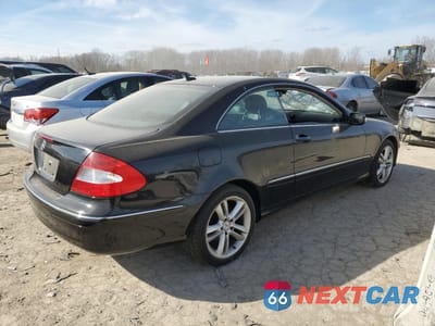 Trzecie zdjęcie samochodu z tyłu: 2007 MERCEDES-BENZ CLK 350 VIN:WDBTJ56H27F214028 - miniatura