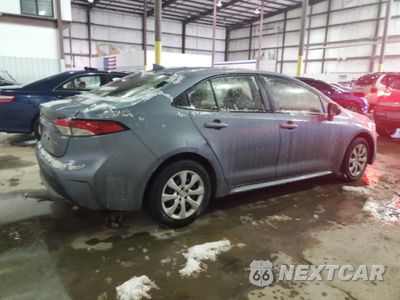 Trzecie zdjęcie samochodu z tyłu: 2020 TOYOTA COROLLA LE VIN:JTDEPRAEXLJ034090 - miniatura