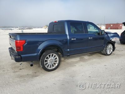 Trzecie zdjęcie samochodu z tyłu: 2018 FORD F150 SUPERCREW VIN:1FTEW1EG9JFA71163 - miniatura