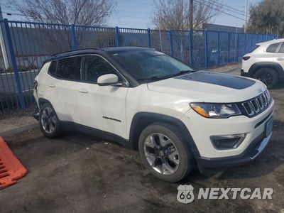 Czwarte zdjęcie samochodu z boku: 2020 JEEP COMPASS LIMITED VIN:3C4NJCCB9LT125636 - miniatura