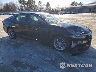 Czwarte zdjęcie samochodu z boku: 2021 HONDA ACCORD LX VIN:1HGCV1F14MA023609 - miniatura