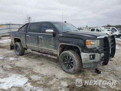 Czwarte zdjęcie samochodu z boku: 2014 GMC SIERRA K1500 SLT VIN:3GTU2VEC4EG186950 - miniatura
