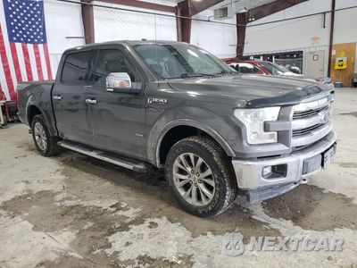 Czwarte zdjęcie samochodu z boku: 2017 FORD F150 SUPERCREW VIN:1FTEW1EP3HFB44294 - miniatura