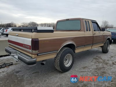 Trzecie zdjęcie samochodu z tyłu: 1989 FORD F150 VIN:1FTEX14N6KKB28652 - miniatura