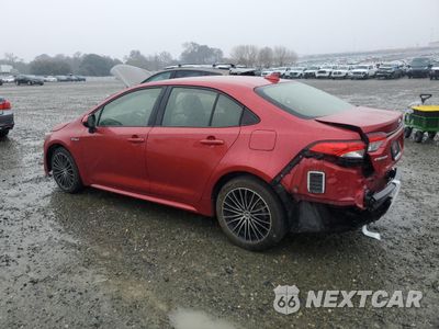 Drugie zdjęcie samochodu z przodu: 2020 TOYOTA COROLLA LE VIN:JTDEBRBE9LJ011946 - miniatura