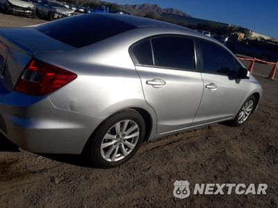 Trzecie zdjęcie samochodu z tyłu: 2012 HONDA CIVIC EX VIN:2HGFB2F87CH317806 - miniatura