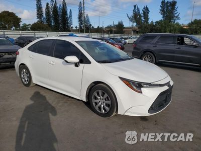 Czwarte zdjęcie samochodu z boku: 2021 TOYOTA COROLLA LE VIN:5YFEPMAE6MP260420 - miniatura