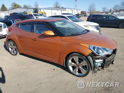 Czwarte zdjęcie samochodu z boku: 2013 HYUNDAI VELOSTER VIN:KMHTC6AD6DU156272 - miniatura