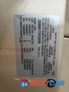 Zdjęcie 13 z 13 samochodu: 2007 SUZUKI XL7 LIMITED PLATINUM VIN:2S3DA917176120780 - miniatura