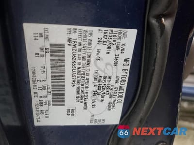 Zdjęcie 14 z 14 samochodu: 2005 FORD EXPLORER XLS VIN:1FMZU62K65UA57926 - miniatura