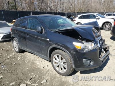 Czwarte zdjęcie samochodu z boku: 2015 MITSUBISHI OUTLANDER SPORT ES VIN:4A4AP3AU1FE005103 - miniatura