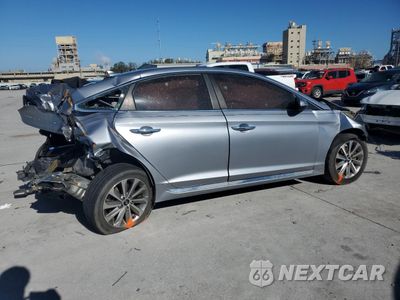 Trzecie zdjęcie samochodu z tyłu: 2017 HYUNDAI SONATA SPORT VIN:5NPE34AF0HH505641 - miniatura