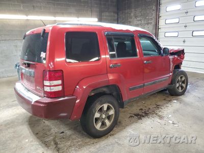 Trzecie zdjęcie samochodu z tyłu: 2008 JEEP LIBERTY SPORT VIN:1J8GN28K18W265934 - miniatura