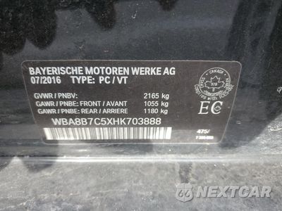 Zdjęcie 14 z 14 samochodu: 2017 BMW 340 XI VIN:WBA8B7C5XHK703888 - miniatura