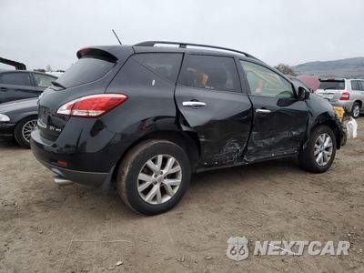 Trzecie zdjęcie samochodu z tyłu: 2013 NISSAN MURANO S VIN:JN8AZ1MW0DW321378 - miniatura
