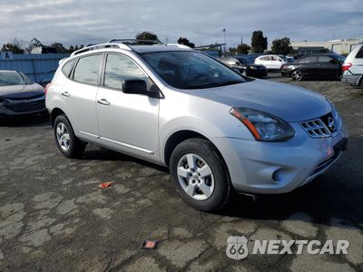 Czwarte zdjęcie samochodu z boku: 2015 NISSAN ROGUE SELECT S VIN:JN8AS5MT6FW654351 - miniatura