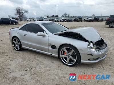 Czwarte zdjęcie samochodu z boku: 2003 MERCEDES-BENZ SL 500R VIN:WDBSK75F63F016079 - miniatura